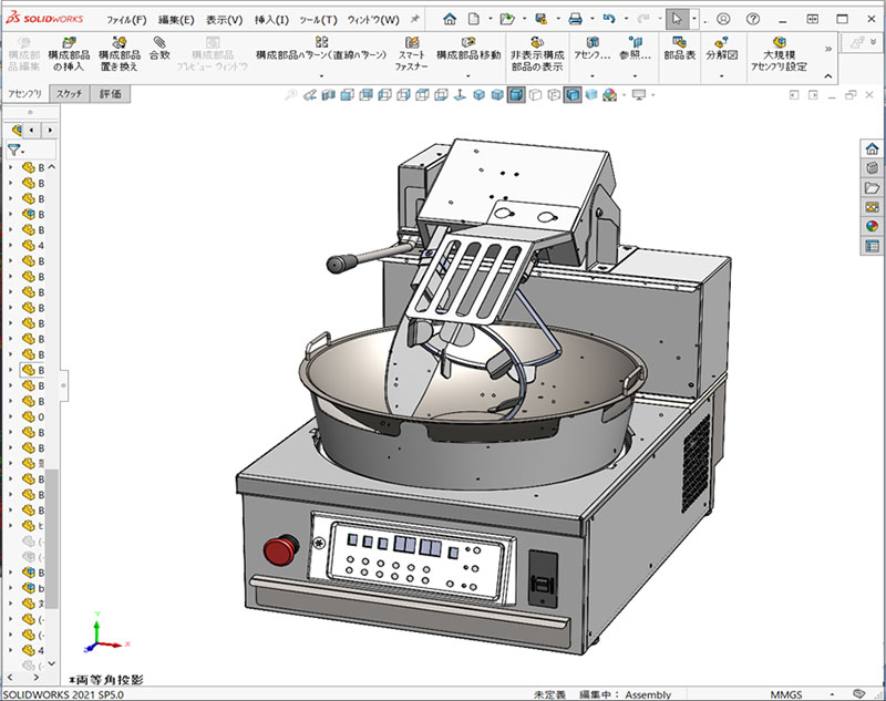 Automatic Stir-Fry Cooker for Stir-Fried Noodles・Fried Rice Custom-Made to  Comply With North American Standards – Products and Services – DAIWA SEIKO  CO., LTD.